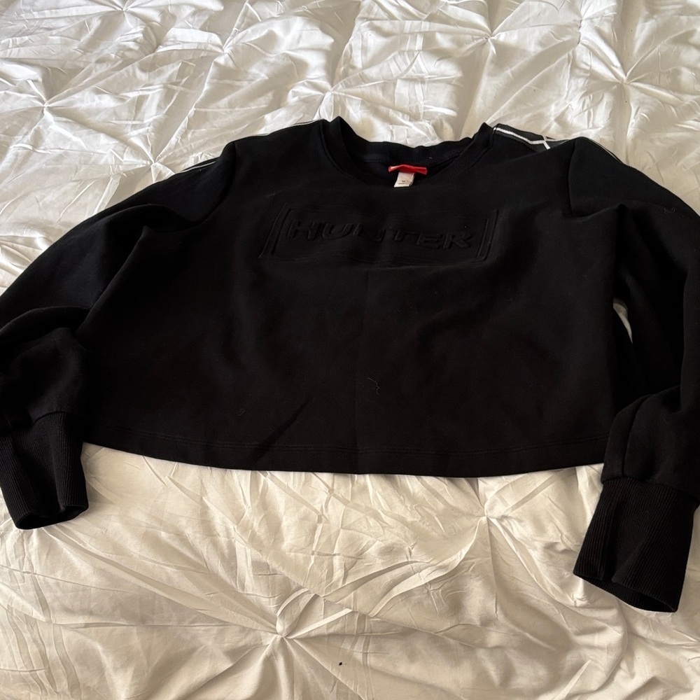 Hunter Black Logo Sweatshirt